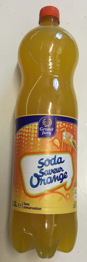 Soda saveur Orange
