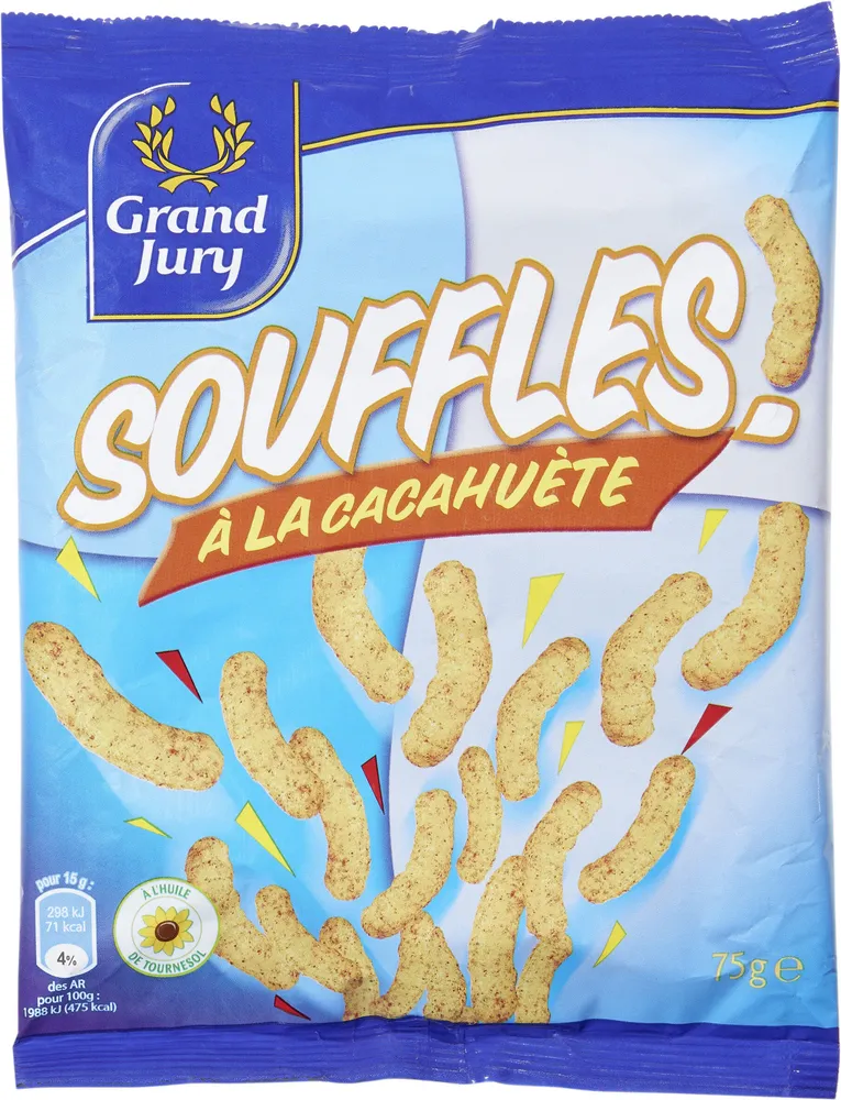 Soufflés à la cacahuète