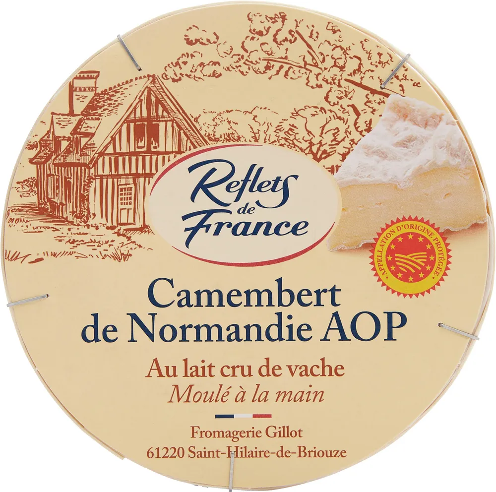 Camembert de Normandie AOP au lait cru