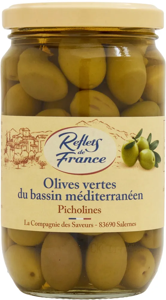 Olives vertes du bassin méditerranéen