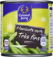 Bte 1 / 2 Haricot Vert Tres Fin Grand Jury