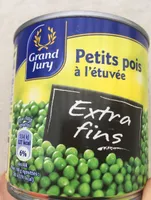 Petits pois à l'étuvée extra fins