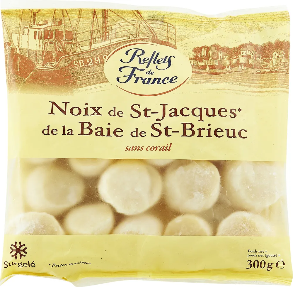 Noix de St-Jacques* de la Baie de St-Brieuc
