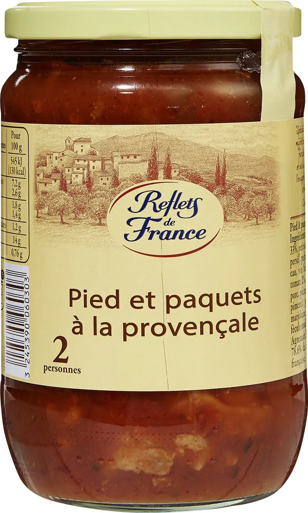 Pied et paquets à la provençale