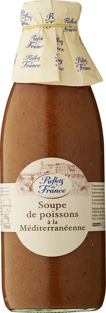 Soupe de poissons à la Méditerranéenne