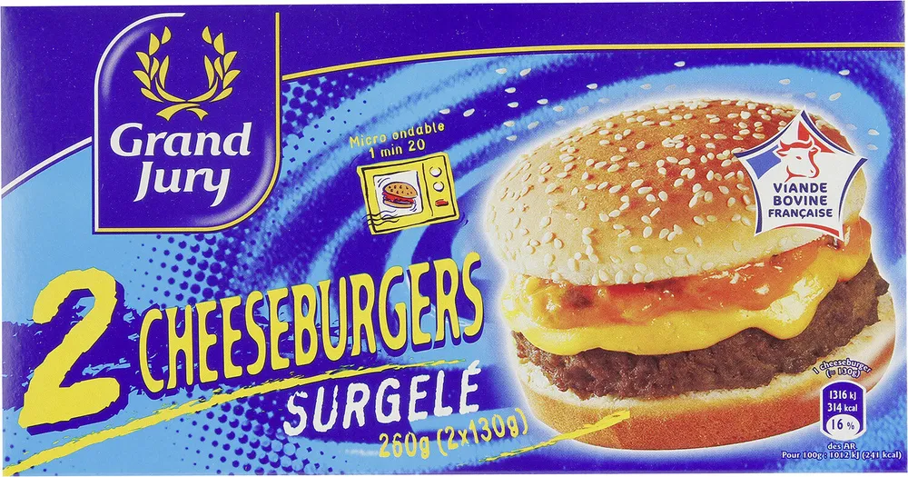 2X130G Cheeseburger Grand Jury