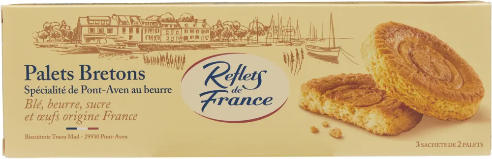 Palets Bretons Spécialité de Pont-Aven au beurre