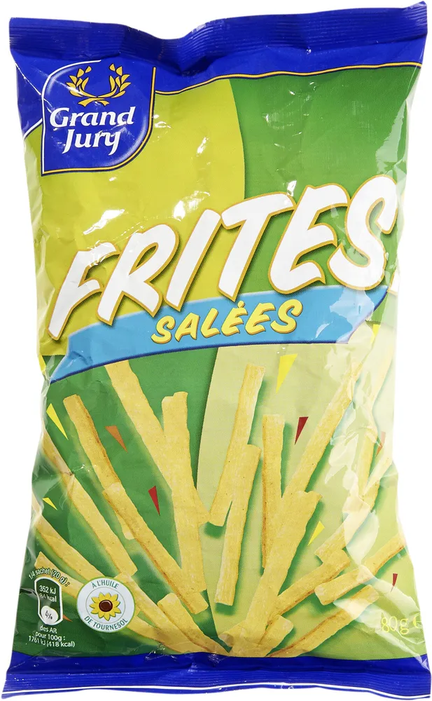 Frites salées