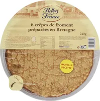 Crêpes de Bretagne au froment