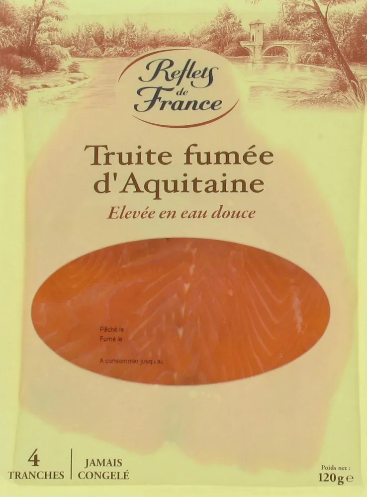 Truite fumée d'Aquitaine