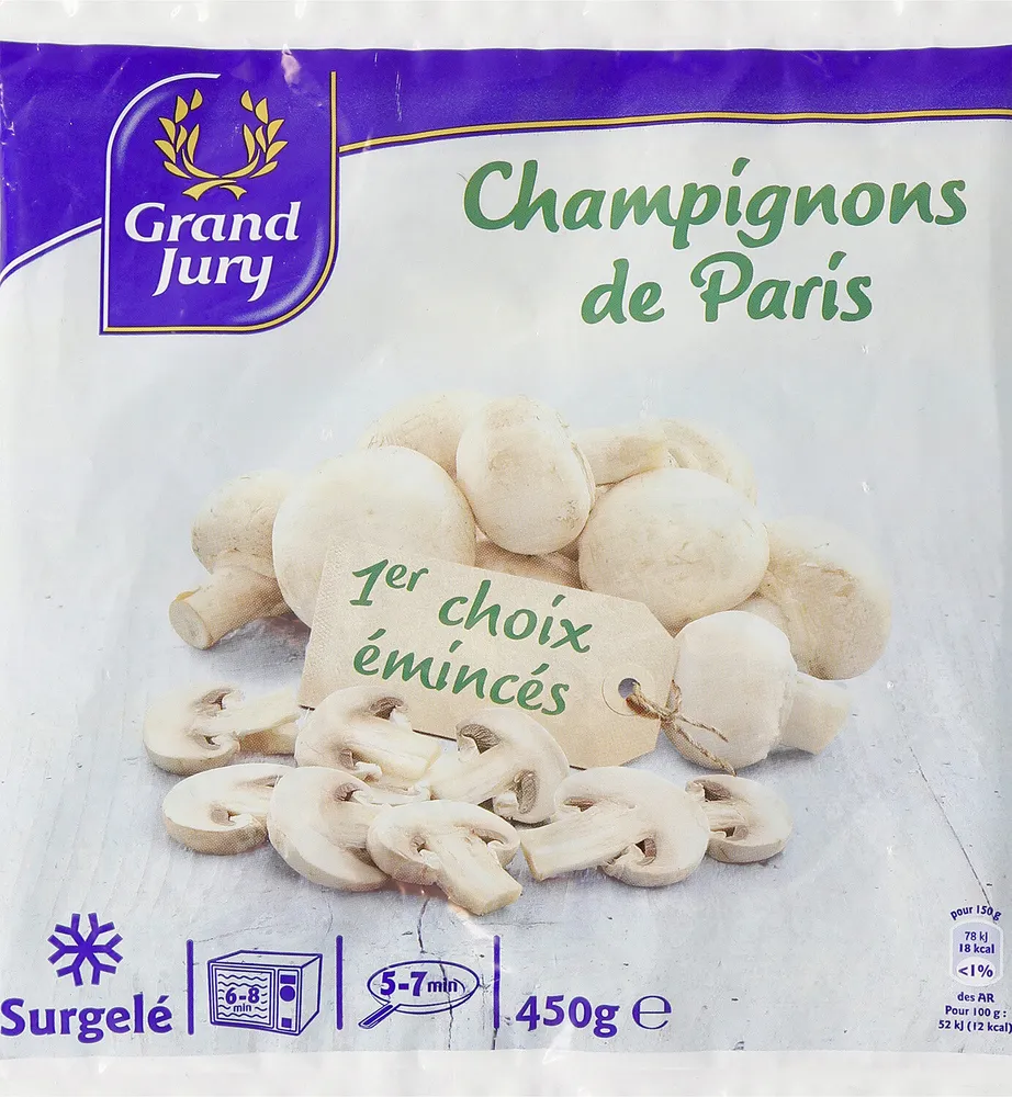 450G Champignon Emince Grand Jury