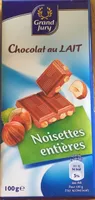 Chocolat au lait noisette