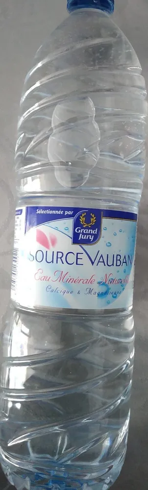 Eau minérale naturelle