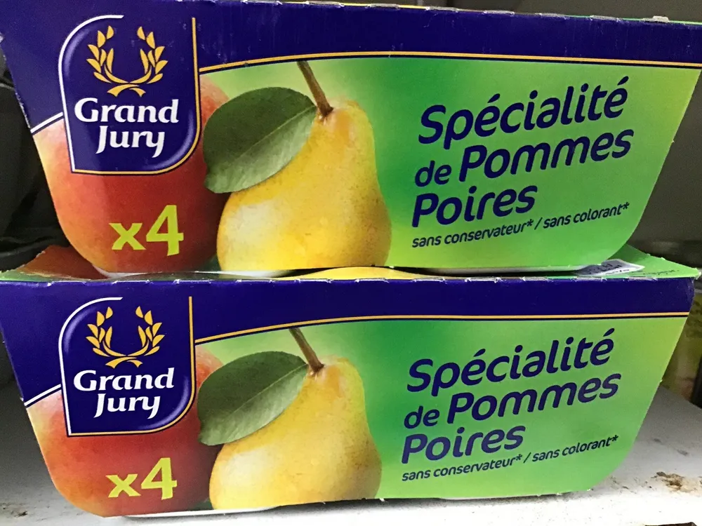Compote pomme poire GDJ
