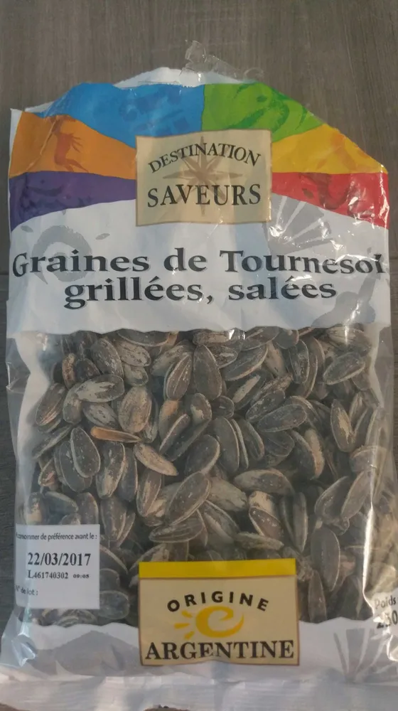 Graines de Tournesol Grillées, Salées