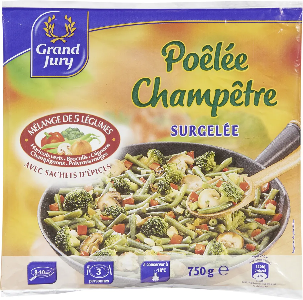 Poêlée Champêtre 5 Légumes