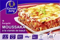 Moussaka à la viande de boeuf