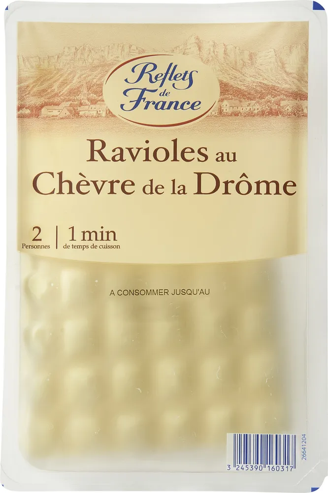 Ravioles préparées dans la Drôme*