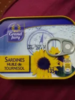 Sardines huile de tournesol