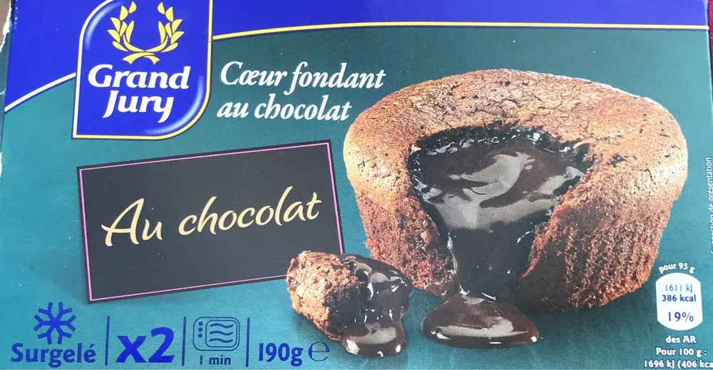 Cœur Fondant au Chocolat