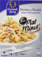 Penne au Poulet Sauce champignons