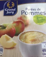 Purée de pommes sans sucres ajoutés