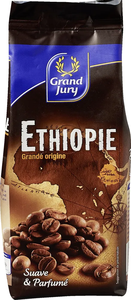 Cafe Moulu Torrefie Ethiopie