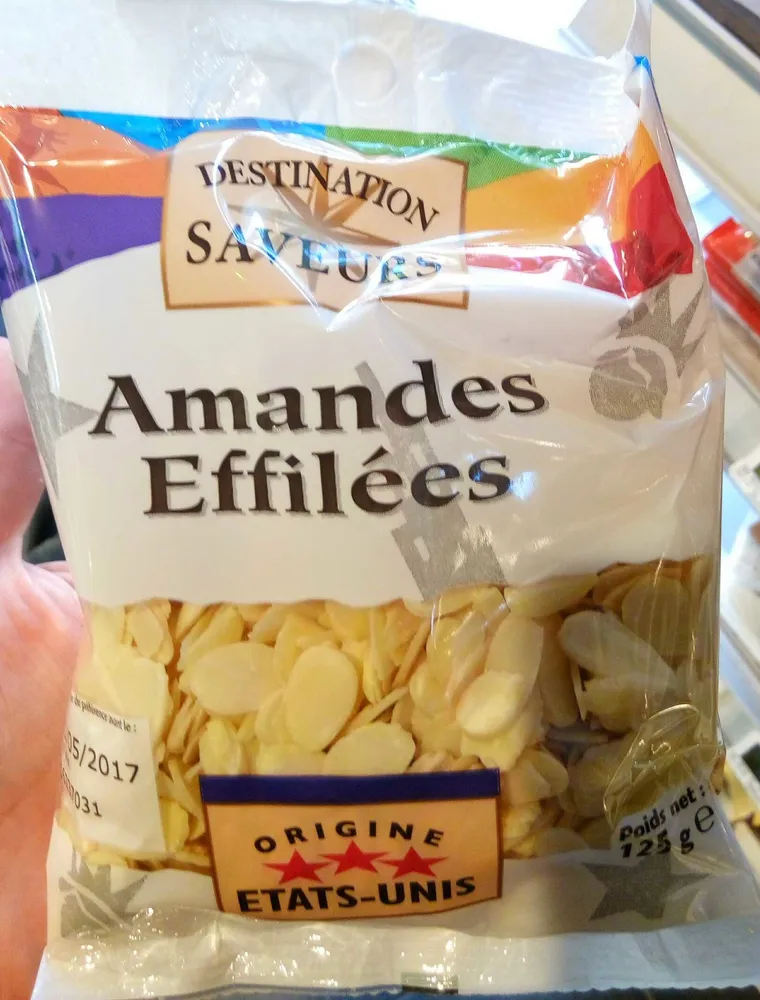 Amandes effilées