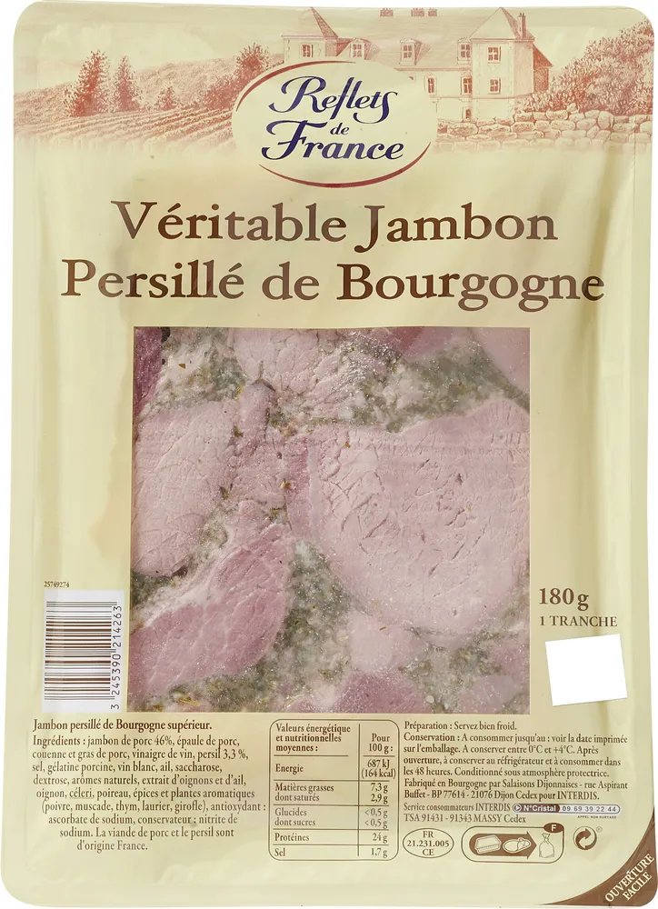 Véritable jambon persillé de Bourgogne