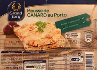Mousse de canard au porto