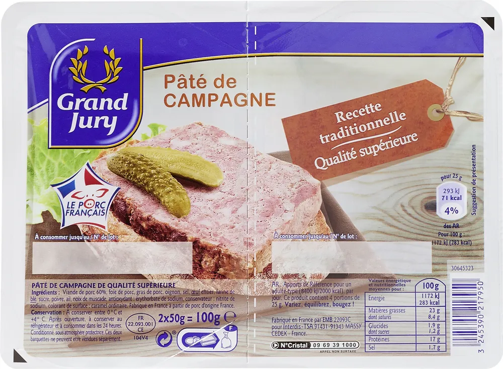 Pâté de campagne recette traditionnelle
