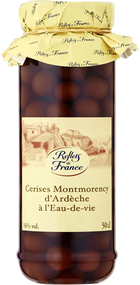 Cerises Montmorency à l'eau-de-vie