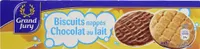 Biscuits nappés Chocolat au lait