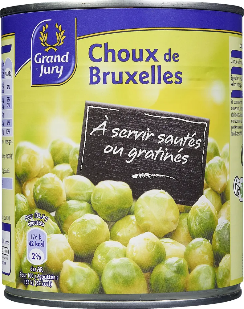 Bte 4 / 4 Choux De Bruxelles Chaville Grand Jury