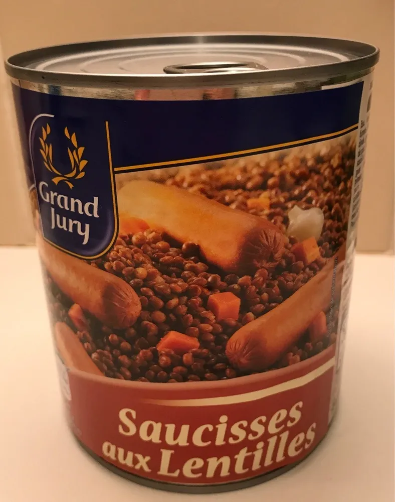 Saucisses aux Lentilles