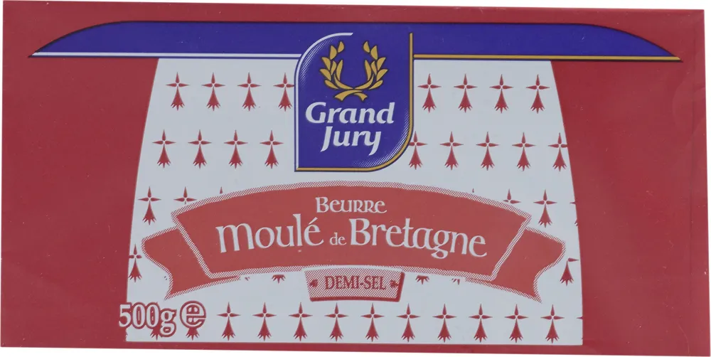 Beurre moulé de Bretagne demi-sel