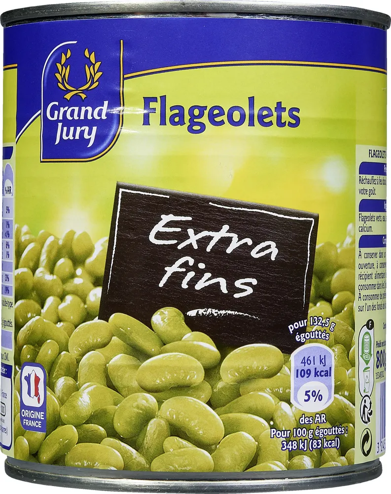 Flageolets extra fins