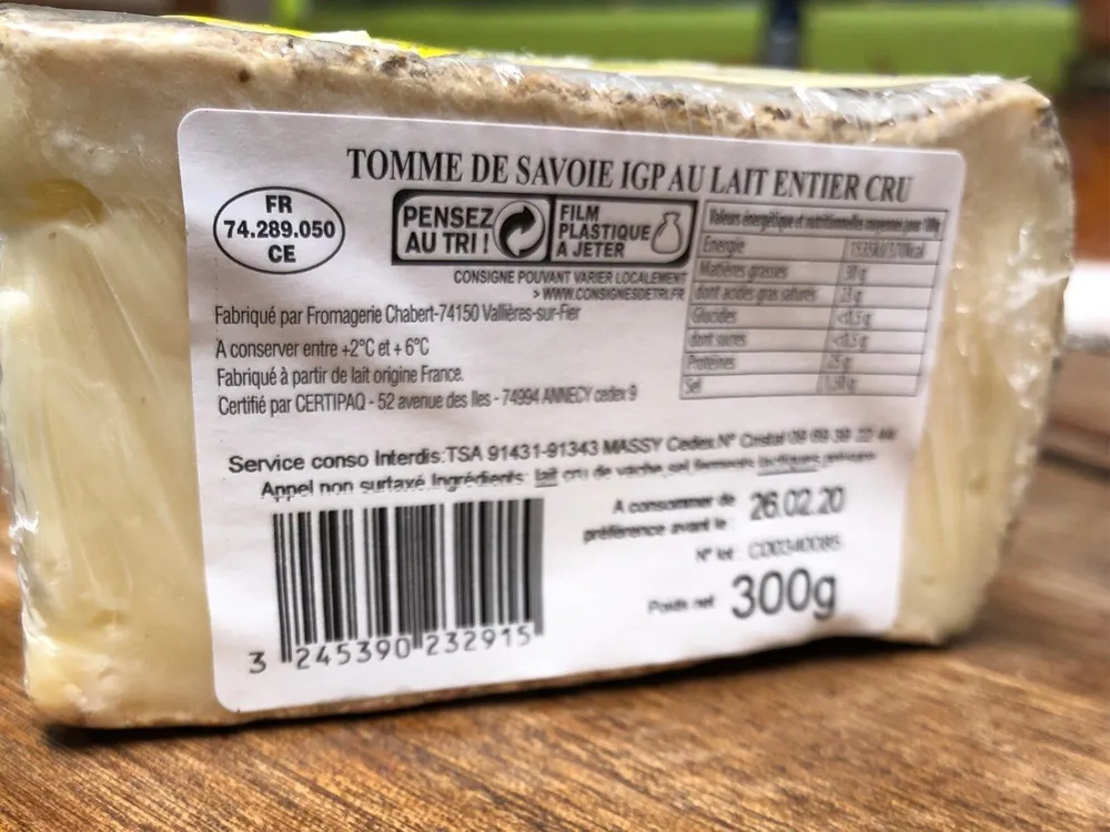 Tomme de Savoie