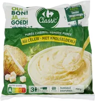 Purée cuisinée Au céleri