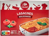 Lasagnes Bolognaise