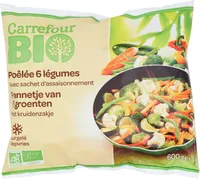 Poêlée 6 légumes Avec sachet d'assaisonnement