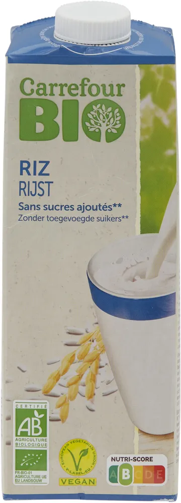 Riz Sans sucres ajoutés**