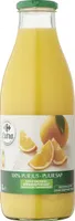 100% pur jus jus d'orange sans pulpe