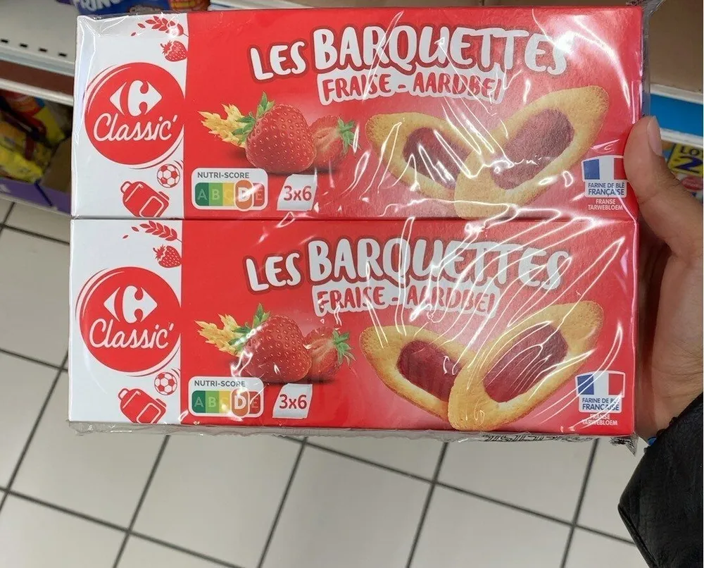 Les barquettes