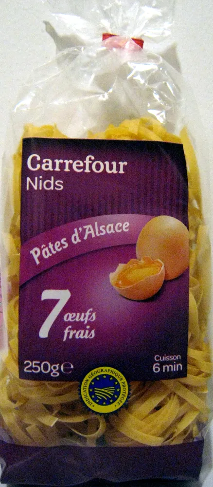 Pâtes d'Alsace IGP Nids