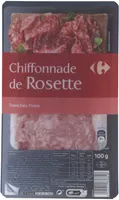 Chiffonnade de Rosette