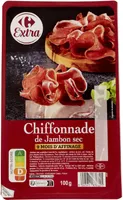 Chiffonnade de Jambon Sec