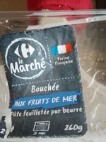 Bouchées aux fruits de mer