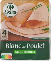 Blanc de poulet aux herbes