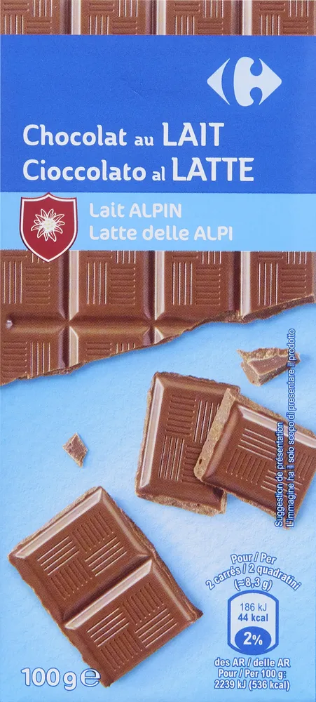 Chocolat lait